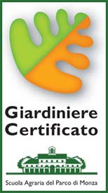 Logo Giardiniere Certificato Parco Monza